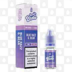 Blue Razz G Bear by Double Brew E Liquid | 10ml Nic Salt, Strength & Size: 05mg • 10ml