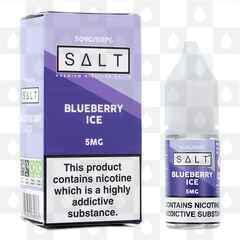 Blueberry Ice by SALT E Liquid | 10ml Nic Salt, Strength & Size: 20mg • 10ml