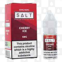 Cherry Ice by SALT E Liquid | 10ml Nic Salt, Strength & Size: 20mg • 10ml
