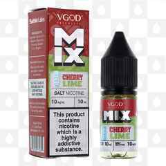 Cherry Lime Iced by VGOD MIX E Liquid | 10ml Nic Salt, Strength & Size: 20mg • 10ml