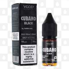 Cubano Black by VGOD E Liquid | 10ml Nic Salt, Strength & Size: 20mg • 10ml