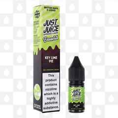 Key Lime Pie by Just Juice Desserts E Liquid | 10ml Nic Salt, Strength & Size: 20mg • 10ml