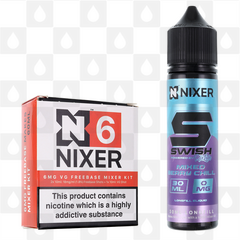 Mixed Berry Chill by Swish E Liquid | 60ml Longfill, Nicotine Type: Regular Nicotine, Strength & Size: 6mg • 60ml • Inc. Shots (70/30)