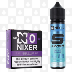 Nerd Berg by Swish E Liquid | 60ml Longfill, Nicotine Type: Nicotine Free, Strength & Size: 0mg • 60ml • Inc. Shots (50/50)