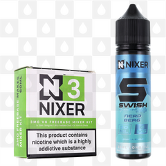 Nerd Berg by Swish E Liquid | 60ml Longfill, Nicotine Type: Regular Nicotine, Strength & Size: 3mg • 60ml • Inc. Shots (70/30)