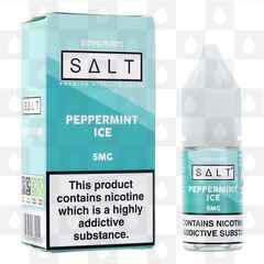 Peppermint Ice by SALT E Liquid | 10ml Nic Salt, Strength & Size: 20mg • 10ml