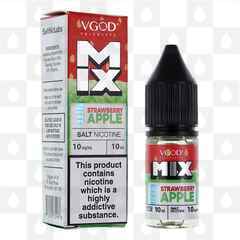 Strawberry Apple Iced by VGOD MIX E Liquid | 10ml Nic Salt, Strength & Size: 20mg • 10ml