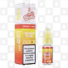 Strawberry Banana by Double Brew E Liquid | 10ml Nic Salt, Strength & Size: 05mg • 10ml