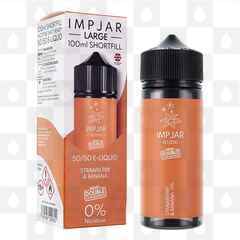 Strawberry Banana by Imp Jar E Liquid | 50ml & 100ml Short Fill, Strength & Size: 0mg • 100ml (120ml Bottle)