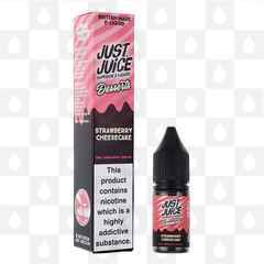 Strawberry Cheesecake by Just Juice Desserts E Liquid | 10ml Nic Salt, Strength & Size: 05mg • 10ml