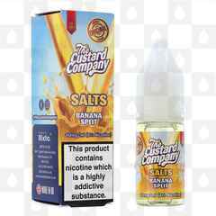 Banana Split by The Custard Company E Liquid | 10ml Nic Salt, Strength & Size: 20mg • 10ml