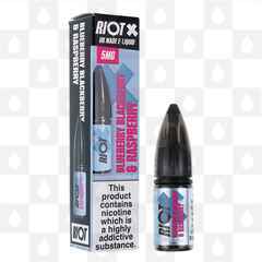 Blueberry Blackberry & Raspberry by Riot X E Liquid | 10ml Nic Salt, Strength & Size: 20mg • 10ml