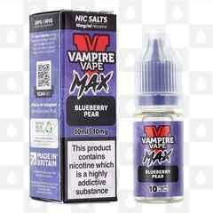 Blueberry Pear by Vampire Vape Max E Liquid | 10ml Nic Salt, Strength & Size: 05mg • 10ml