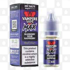 Blueberry Sour Raspberry by Vampire Vape Max E Liquid | 10ml Nic Salt, Strength & Size: 20mg • 10ml
