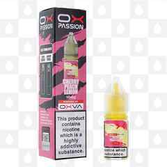 Cherry Peach Lemon by Ox Passion | 10ml Nic Salt, Strength & Size: 10mg • 10ml