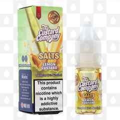 Lemon Custard by The Custard Company E Liquid | 10ml Nic Salt, Strength & Size: 10mg • 10ml
