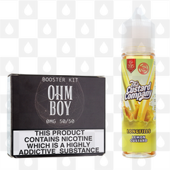 Lemon Custard by The Custard Company E Liquid | 60ml Longfill, Nicotine Type: Nicotine Free, Strength & Size: 00mg • 60ml (50/50)