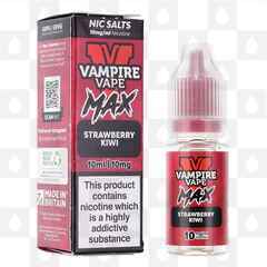 Strawberry Kiwi by Vampire Vape Max E Liquid | 10ml Nic Salt, Strength & Size: 05mg • 10ml