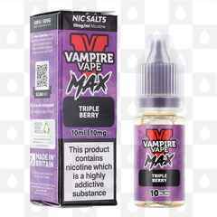 Triple Berry by Vampire Vape Max E Liquid | 10ml Nic Salt, Strength & Size: 05mg • 10ml