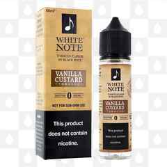 Vanilla Custard Tobacco by White Note E Liquid | 60ml 0mg E Liquid, Strength & Size: 00mg • 60ml