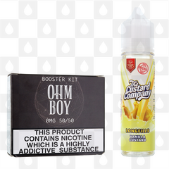 Vanilla Custard by The Custard Company E Liquid | 60ml Longfill, Nicotine Type: Nicotine Free, Strength & Size: 00mg • 60ml (50/50)