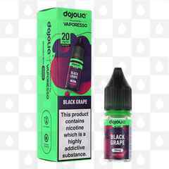 Black Grape by Dojoliq | Vaporesso E Liquid | 10ml Nic Salt, Strength & Size: 10mg • 10ml