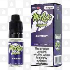Blueberry by Mix Labs E Liquid | 10ml Nic Salt, Strength & Size: 05mg • 10ml