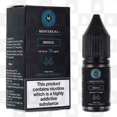 Bridge by Montreal Original E Liquid | 10ml Nic Salt, Strength & Size: 10mg • 10ml