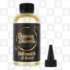 Butterscotch & Custard by Dripping Desserts E Liquid | 200ml Short Fill, Strength & Size: 0mg • 200ml (240ml Bottle)