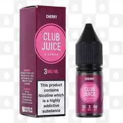 Cherry by Club Juice 50/50 E Liquid | 10ml Bottles, Strength & Size: 03mg • 10ml