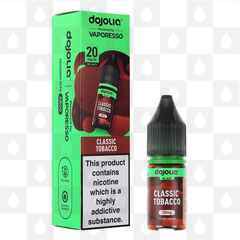 Classic Tobacco by Dojoliq | Vaporesso E Liquid | 10ml Nic Salt, Strength & Size: 10mg • 10ml