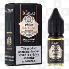 Cookie Supra Reserve | Platinum Tobacco by Bombo E Liquid | 10ml Nic Salt, Strength & Size: 05mg • 10ml
