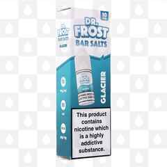 Glacier by Dr. Frost Bar Salt E Liquid | 10ml Nic Salt, Strength & Size: 10mg • 10ml