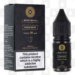 Goldcrest by Montreal Original E Liquid | 10ml Nic Salt, Strength & Size: 10mg • 10ml