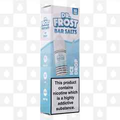 Ice Drop by Dr. Frost Bar Salt E Liquid | 10ml Nic Salt, Strength & Size: 10mg • 10ml