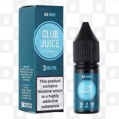 Ice Mint by Club Juice 50/50 E Liquid | 10ml Bottles, Strength & Size: 12mg • 10ml