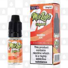 Mango Ice by Mix Labs E Liquid | 10ml Nic Salt, Strength & Size: 20mg • 10ml