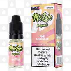 Pink Lemonade by Mix Labs E Liquid | 10ml Nic Salt, Strength & Size: 05mg • 10ml