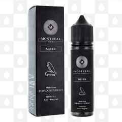 Silver by Montreal Original E Liquid | 06ml Longfill, Nicotine Type: Nicotine Free, Strength & Size: 00mg • Makes 56ml • Inc. Shots