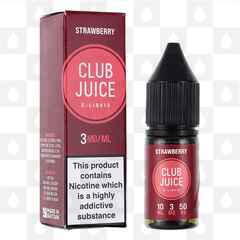 Strawberry by Club Juice 50/50 E Liquid | 10ml Bottles, Strength & Size: 03mg • 10ml