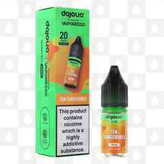 Ten Tangerines by Dojoliq | Vaporesso E Liquid | 10ml Nic Salt, Strength & Size: 10mg • 10ml