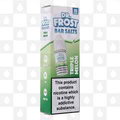 Triple Melon by Dr. Frost Bar Salt E Liquid | 10ml Nic Salt, Strength & Size: 10mg • 10ml