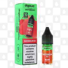 Watermelon Ice by Dojoliq | Vaporesso E Liquid | 10ml Nic Salt, Strength & Size: 10mg • 10ml