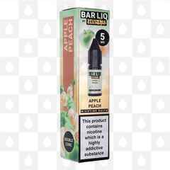 Apple Peach by Zeus Juice Bar Liq E Liquid | 10ml Nic Salt, Strength & Size: 05mg • 10ml
