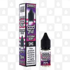 Blackcurrant Berry by Seriously Pod Fill E Liquid | 10ml Nic Salt, Strength & Size: 05mg • 10ml