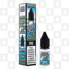 Blue Pear Ice by Seriously Pod Fill E Liquid | 10ml Nic Salt, Strength & Size: 05mg • 10ml