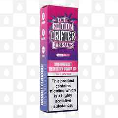 Dragonfruit Blueberry Guava Ice by Drifter Bar Salts Exotic Edition E Liquid | 10ml Nic Salt, Strength & Size: 05mg • 10ml