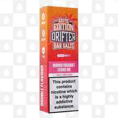 Mango Coconut Lychee Ice by Drifter Bar Salts Exotic Edition E Liquid | 10ml Nic Salt, Strength & Size: 05mg • 10ml