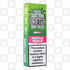 Papaya Peach Pineapple Ice by Drifter Bar Salts Exotic Edition E Liquid | 10ml Nic Salt, Strength & Size: 05mg • 10ml