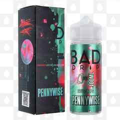Pennywise by Bad Drip E Liquid | 100ml Short Fill, Strength & Size: 0mg • 100ml (120ml Bottle)